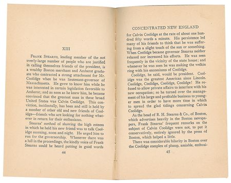 Lot #27 Calvin Coolidge: Coolidge biography inscribed to a fellow Amherst College alum - Image 4