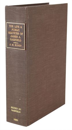 Lot #20 James A. Garfield: Signed by president-elect Garfield - Image 4