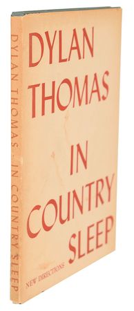 Lot #521 Dylan Thomas: Signed first edition of In Country Sleep - Image 5