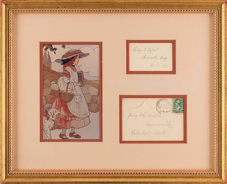 Lot #603 Mary E. Tyler Signature - Image 1