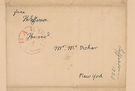 Lot #2 Thomas Jefferson: Jefferson on the study of political economy: 
