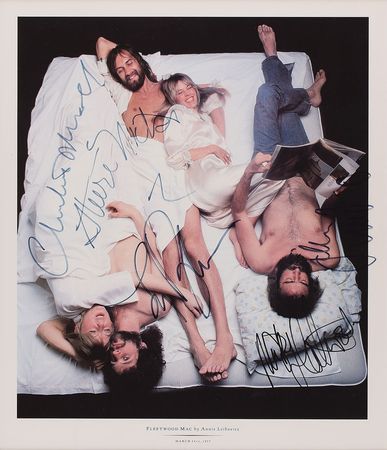 Lot #649 Fleetwood Mac Signed Photograph - Image 1