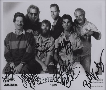 Lot #650 Grateful Dead Signed Photograph - Image 1