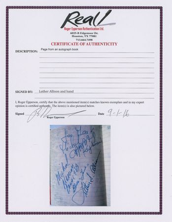 Lot #684 Luther Allison - Image 3