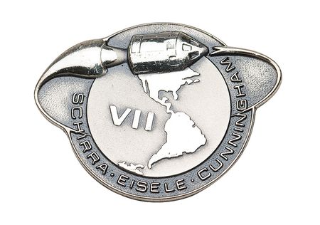 Lot #2250  Apollo 7 Unflown Robbins Medal - Image 1