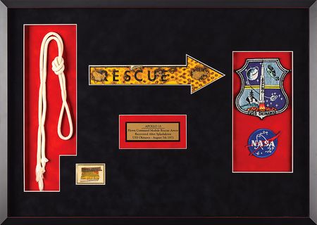 Lot #2320  Apollo 15 Flown Command Module Endeavour Rescue Arrow from Crew Hatch - Image 1