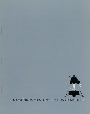 Lot #2245  NASA/Grumman Apollo Lunar Module Transgraphic Brochure - Image 2