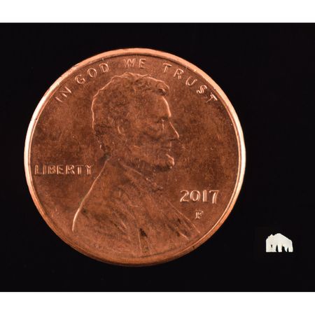 Lot #2295 Michael Collins's Apollo 11 Flown Miniature Ivory Elephant - Image 4