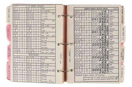 Lot #2329 Dave Scott's Lunar Orbit-Flown Apollo 15 CSM Launch Checklist - Image 4