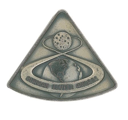 Lot #2256 Tom Stafford's Flown Apollo 8 Robbins Medallion - Image 1