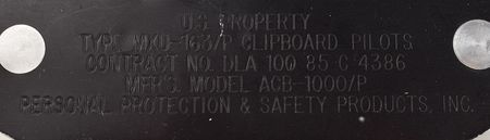 Lot #2575 Jeff Hoffman's STS-75 Flown Knee Pad Assembly - Image 3