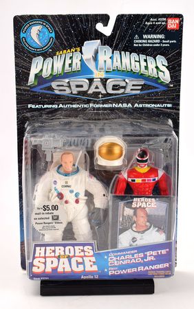 Lot #8423 Charles Conrad Power Rangers Action Figure - Image 1