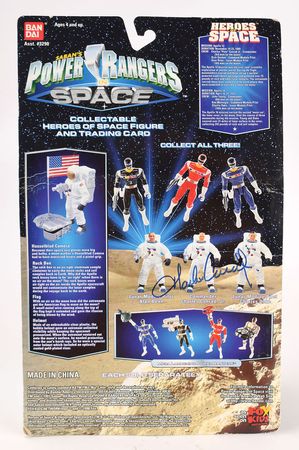 Lot #8423 Charles Conrad Power Rangers Action Figure - Image 3