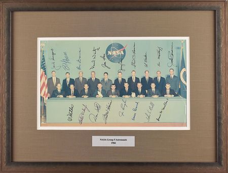 Lot #2352  NASA Group 5 Signed Photograph - Image 1