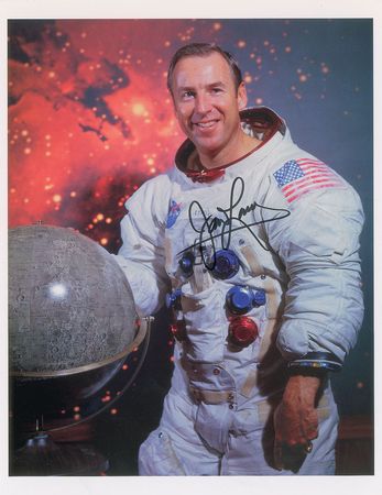 Lot #2452 James Lovell Signed Photograph - Image 1