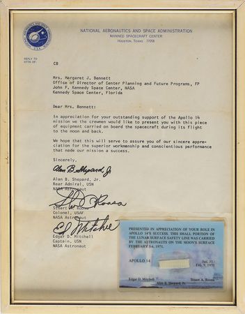Lot #2456  Apollo 14 Lunar Flown Safety Line - Image 2
