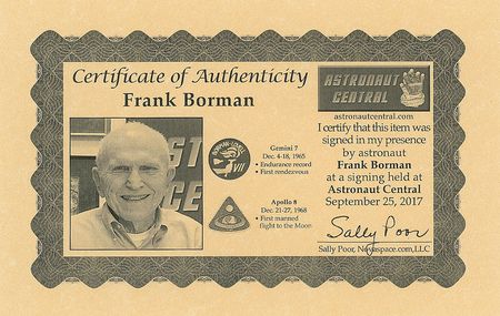 Lot #2255 Frank Borman and Jim Lovell Signed Photograph - Image 3