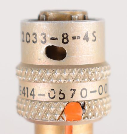 Lot #2215  Apollo 7 Flown DAC Cable Connector - Image 3