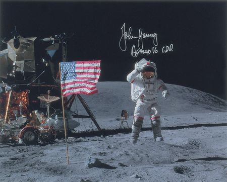 Lot #2494 John Young Signed Photograph - Image 1