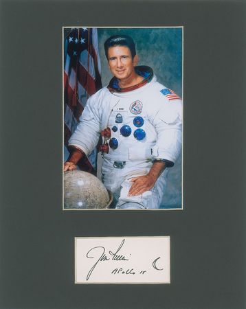 Lot #2468 Jim Irwin Signature - Image 1