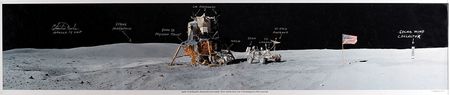 Lot #2487 Charlie Duke Panoramic Photograph - Image 1