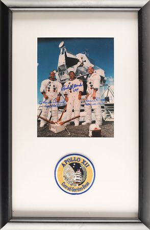 Lot #2406  Apollo 12 Signed Photograph - Image 2