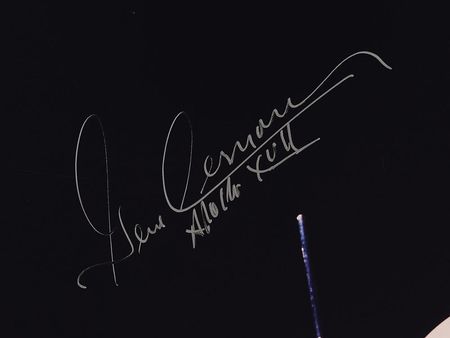 Lot #2505 Gene Cernan Signed Photograph - Image 2