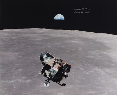 Lot #2398 Michael Collins Signed Photograph - Image 1