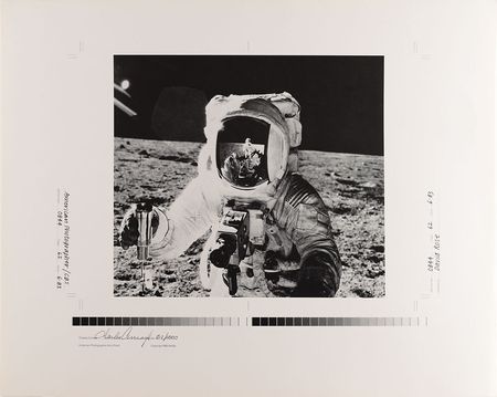 Lot #2430 Charles Conrad Signed Print - Image 1
