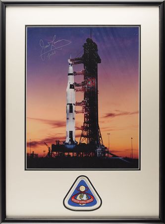 Lot #2453 James Lovell Signed Photograph - Image 2