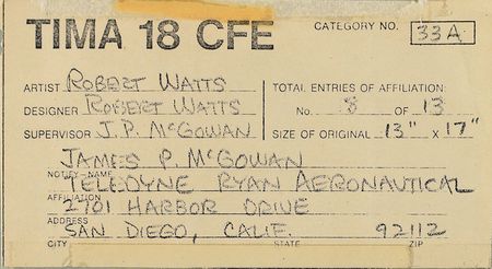 Lot #2675  Apollo Concept Art by Robert Watts - Image 3