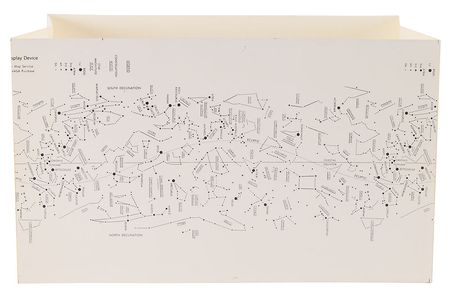 Lot #2182 Gordon Cooper's Training-Used Star Chart - Image 2