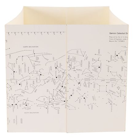 Lot #2182 Gordon Cooper's Training-Used Star Chart - Image 4