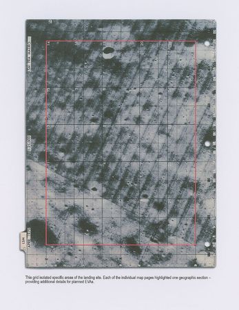 Lot #2437  Apollo 13 Training-Used Lunar Surface Maps (2) Signed by Fred Haise - Image 5