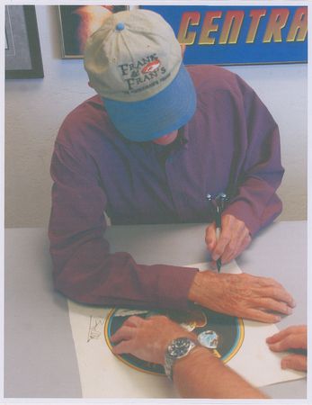 Lot #2281  Apollo 11 Signed Beta Cloth - Image 5