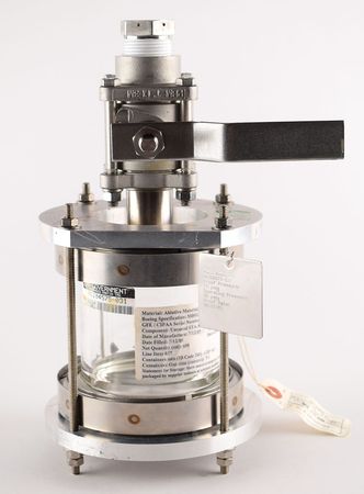 Lot #2589  STS-114 Cured-in-Place Ablative Applicator Transfer Container - Image 1