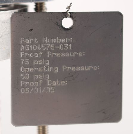 Lot #2589  STS-114 Cured-in-Place Ablative Applicator Transfer Container - Image 4
