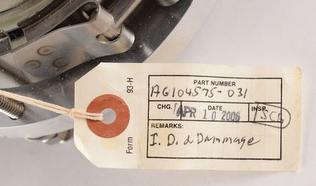 Lot #2589  STS-114 Cured-in-Place Ablative Applicator Transfer Container - Image 7