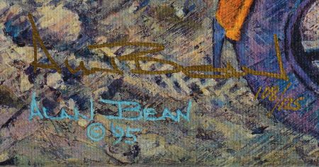 Lot #2416 Alan Bean Signed Giclee Print - Image 2