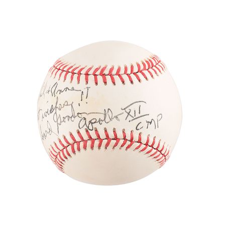 Lot #2431 Richard Gordon Signed Baseball - Image 2