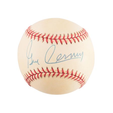 Lot #379 Gene Cernan Signed Baseball
