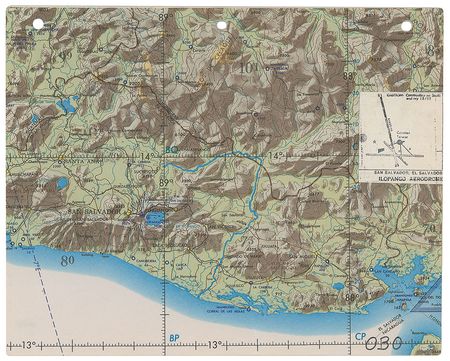 Lot #2177 Charles Conrad's Gemini 5 Flown Aeronautical Chart - Image 1