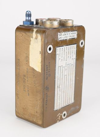 Lot #2218  Apollo CM Block I Earth Landing Sequence Controller Flown on Apollo 4 - Image 1