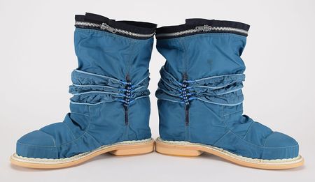 Lot #2216  Apollo A7LB Space Suit Boots - Image 1