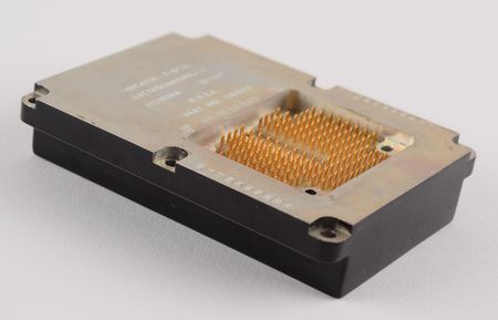 Lot #2101  Apollo Block II Display and Keyboard Assembly (DSKY) Screen - Image 3