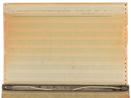 Lot #2075  Apollo 10 Rope LUMINARY Revision 69 Assembly Listing - Image 2