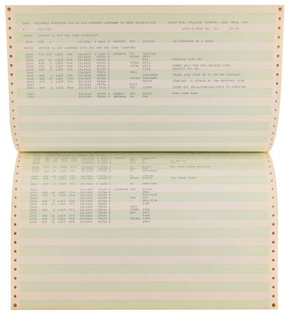 Lot #2075  Apollo 10 Rope LUMINARY Revision 69 Assembly Listing - Image 4