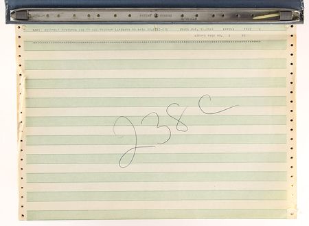 Lot #2085  Apollo 12 Rope LUMINARY Revision 116 Assembly Listing - Image 3