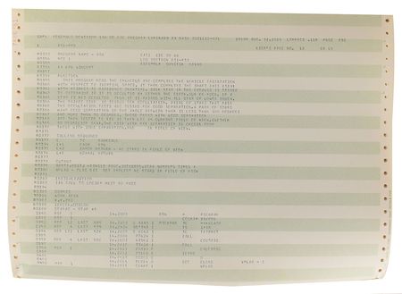 Lot #2085  Apollo 12 Rope LUMINARY Revision 116 Assembly Listing - Image 6
