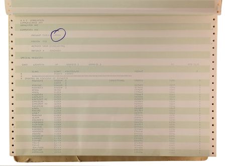 Lot #2110  Apollo 11 Rope (LMY99) Lunar Landing Simulation and Edit Output - Image 3